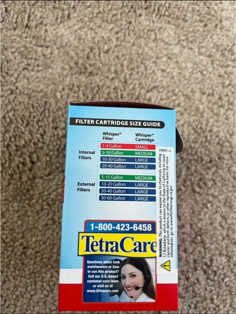 Tetra Whisper Filter Cartridges Small 5-Pack